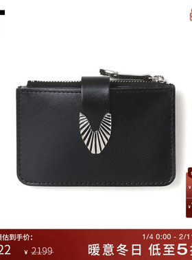 IT TOGA ARCHIVES男款零钱包卡包新款潮流质感拉链小包2AG923MP