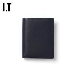IT CDG COMME des GARCONS Wallet女款折叠钱包纯色多卡位皮夹