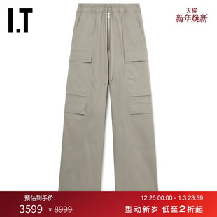 阔腿裤 长裤 伐木裤 Rick 裤 Owens男装 街潮帅气宽松拖地工装 新款