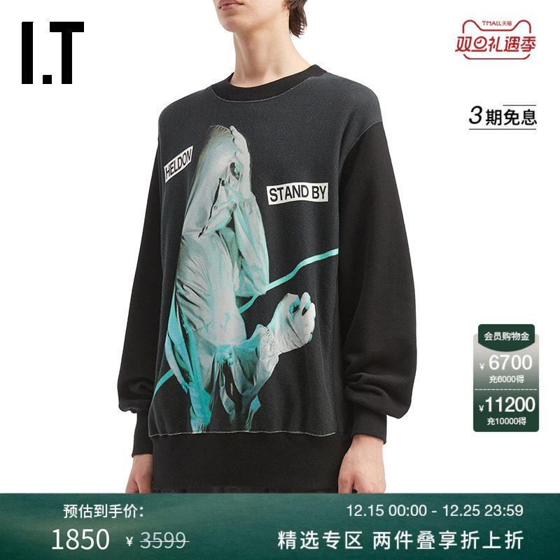 ITUNDERCOVER高桥盾圆领卫衣