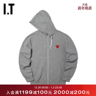 GARÇONS des PLAY男装 拉链连帽卫衣2019秋季 250MB 新品 COMME