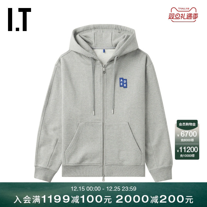 ITADERerror连帽拉链夹克