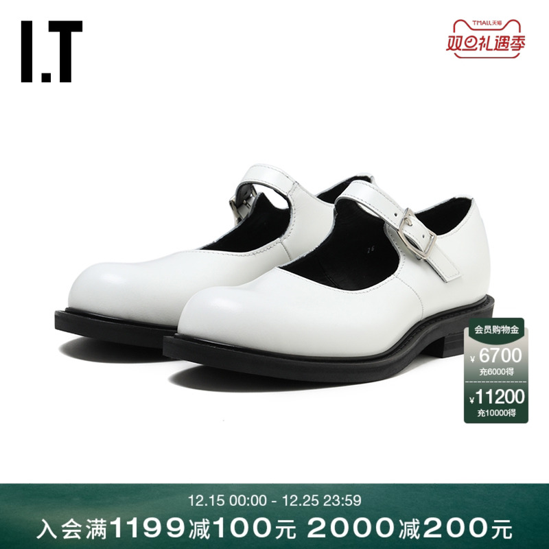 IT单鞋皮鞋复古少女感