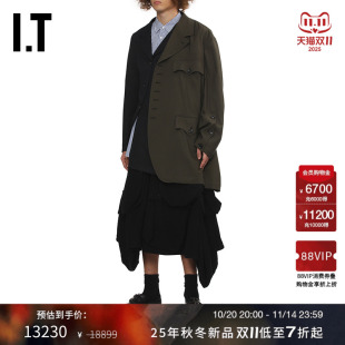 des GARCONS HOMME 解构感拼接宽松西装 COMME PLUS男装 CDG