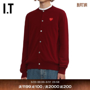 COMME PLAY des GARCONS川久保玲情侣款 多色羊毛针织开衫 CDG