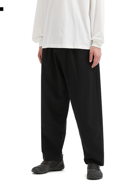 IT Evisen Skateboards男装宽松锥形裤新款简约日常休闲裤长裤