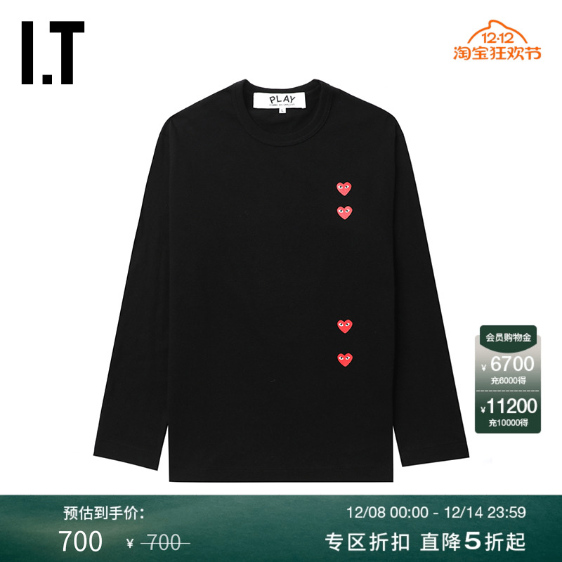 IT基础款圆领长袖T恤无性别单品