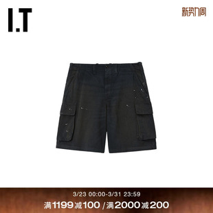 宽松工装 短裤 新款 休闲裤 LEGACY男装 酷感有型阔腿裤 MSJHMQ OUR