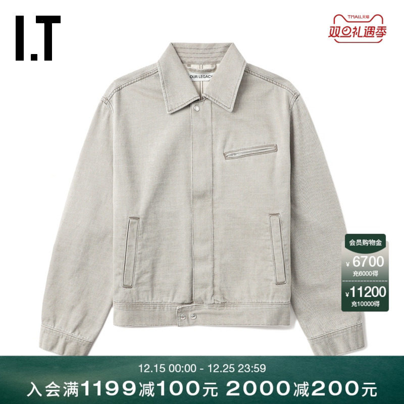 ITOURLEGACY翻领牛仔夹克