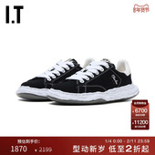 活力街头拼接板鞋 W703BLAM 厚底运动鞋 新款 Mihara Yasuhiro女款