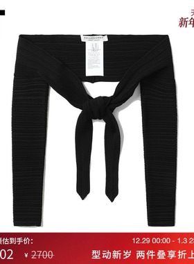 IT Philosophy di Lorenzo Serafini女装长袖上衣系结坎肩外搭