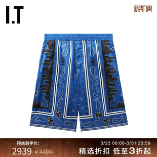 子短裤 满幅图案花裤 WHITE™男装 092S7BMM OFF