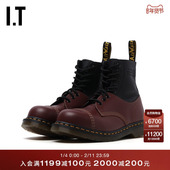 MM6 时尚 Maison Margiela女款 及踝短靴新款 个性 拼接皮靴P8077N