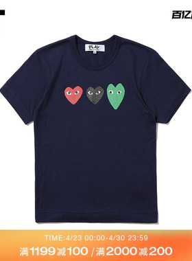 IT COMME des GARÇONS PLAY女装短袖T恤2019秋季新品爱心印花18
