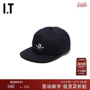 IT DESCENDANT男款平檐棒球帽新品休闲活力字母刺绣鸭舌帽HCHT06M