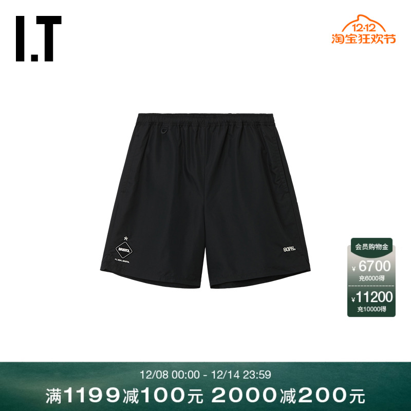 ITF.C.REALBRISTOL松紧腰短裤