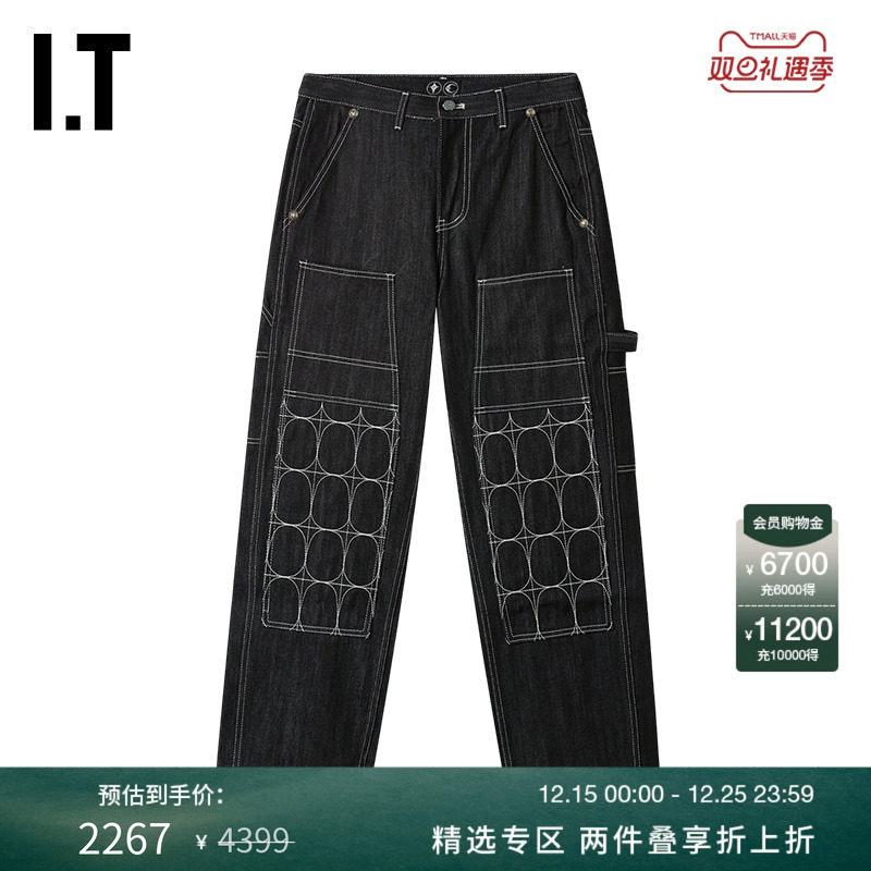 ITTHUGCLUB牛仔裤长裤