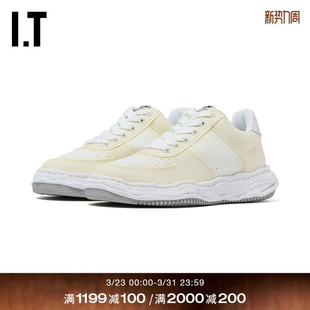 厚底运动鞋 Yasuhiro女款 新款 青春时尚 717WHI 拼接休闲鞋 Mihara