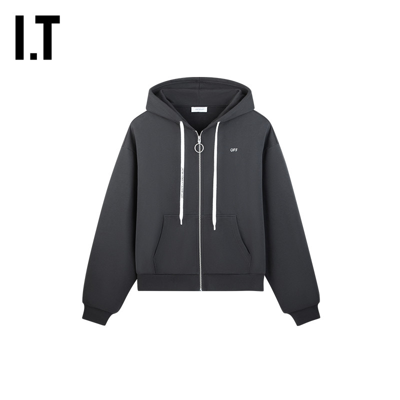 OFF-WHITE™连帽拉链卫衣