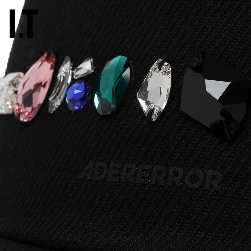 ADER ERROR Женская каиндие бейсболка новый модельный дизайн Motytes Diamond Gem Twoin 0201bkxk