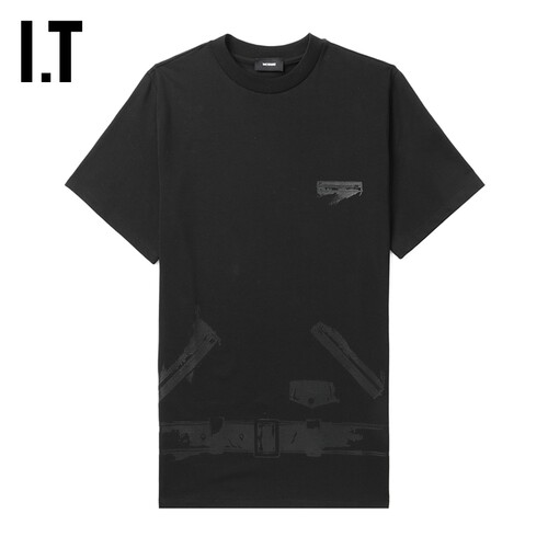 ITWe11Done中长款短袖T恤