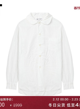 IT CDG COMME DES GARCONS COMME DES GARCONS女装娃娃领长袖衬衫