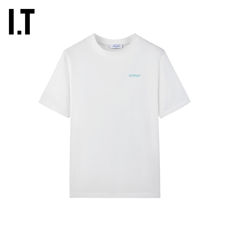 OFF-WHITE™圆领短袖T恤