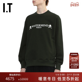 IT MASTERMIND WORLD男装圆领卫衣新款合身休闲上衣024005MP