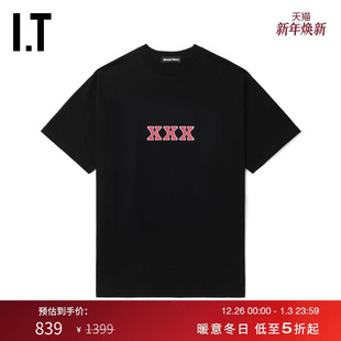 XXX男装 短袖 T恤新款 印花半袖 SELECTION 潮流个性 25ST06MP GOD