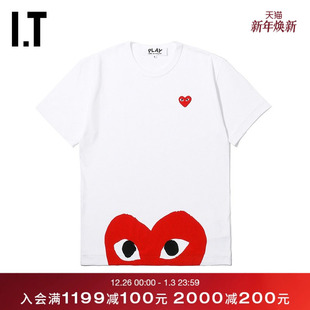 GARÇONS PLAY男装 短袖 新品 des T恤2019秋季 爱心印花03 COMME