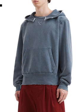 IT OUR LEGACY男装连帽卫衣新款率性街潮磨损细节连帽衫4256RFMP