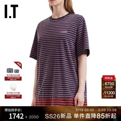 ITWe11Done条纹短袖T恤