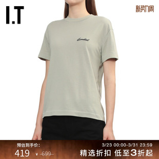 休闲日常款 T恤新款 合身短袖 圆领内搭5866FWXP ESSENTIALS女装