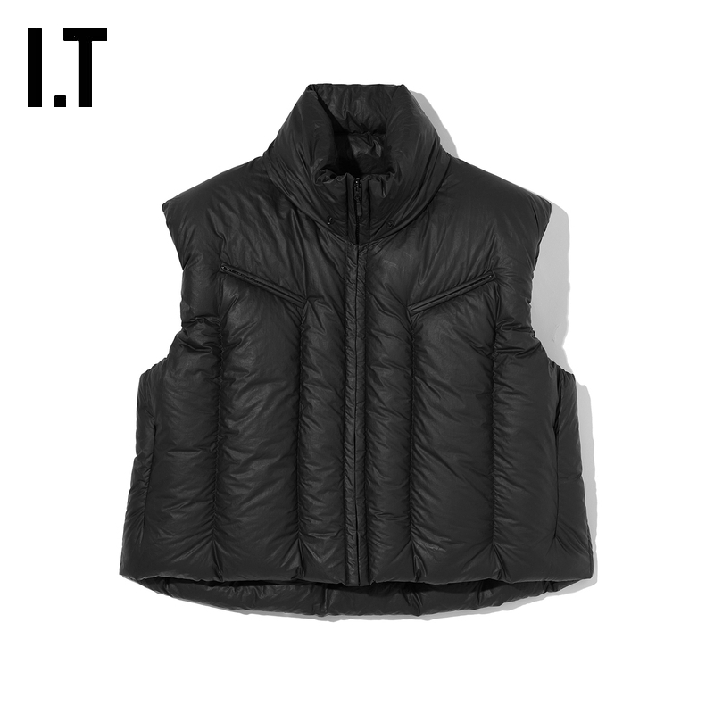 ITDINGYUNZHANG廓形羽绒马甲