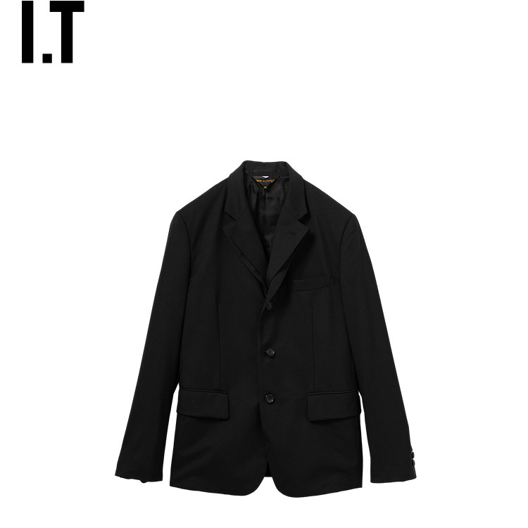IT CDG COMME des GARCONS女装纯色西装夹克西服外套新款GQJ016XQ
