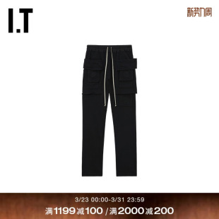 长裤 新款 简约舒适纯色工装 运动裤 休闲裤 裤 4376RIMQ DRKSHDW男装