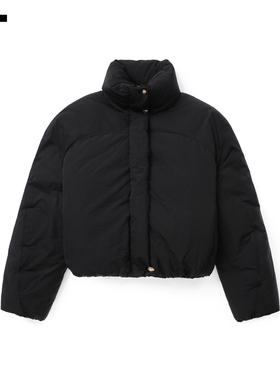 IT JACQUEMUS女装立领棉服夹克新款简约时尚纯色廓形外套1CO049XN