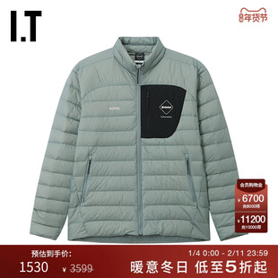 IT F.C.REAL BRISTOL男装立领拉链羽绒服新款绗缝羽绒外套252022M