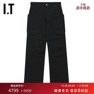 宽松直筒长裤 Owens男装 新款 潮流酷感工装 346WGPMP 休闲裤 Rick