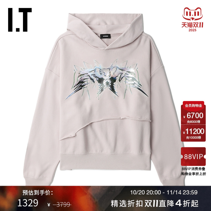 ITWe11Done宽松连帽卫衣