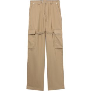 IT AMBUSH女装阔腿工装裤长裤新款个性街头饰绊带休闲裤F001S2XM