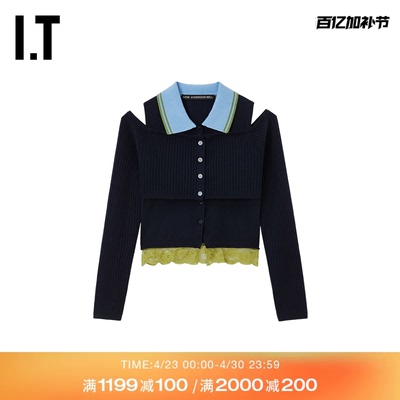 ITAnderssonBell翻领针织衫