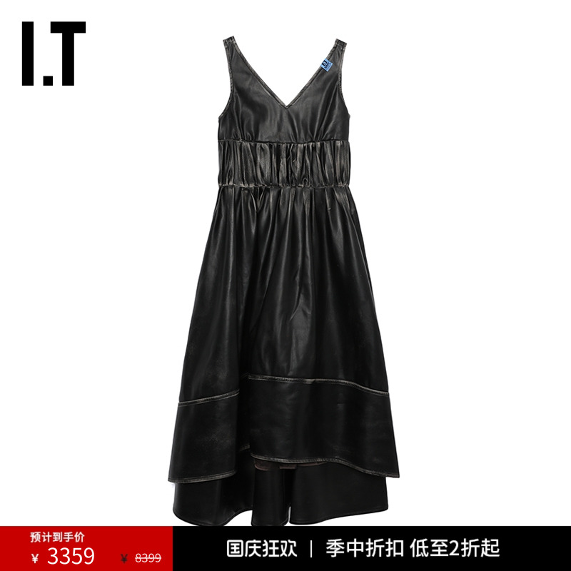 ITMiharaYasuhiro无袖连衣裙