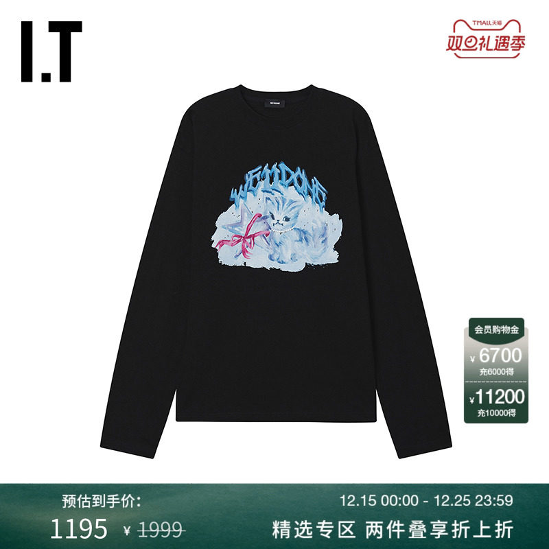 ITWe11Done廓形长袖T恤