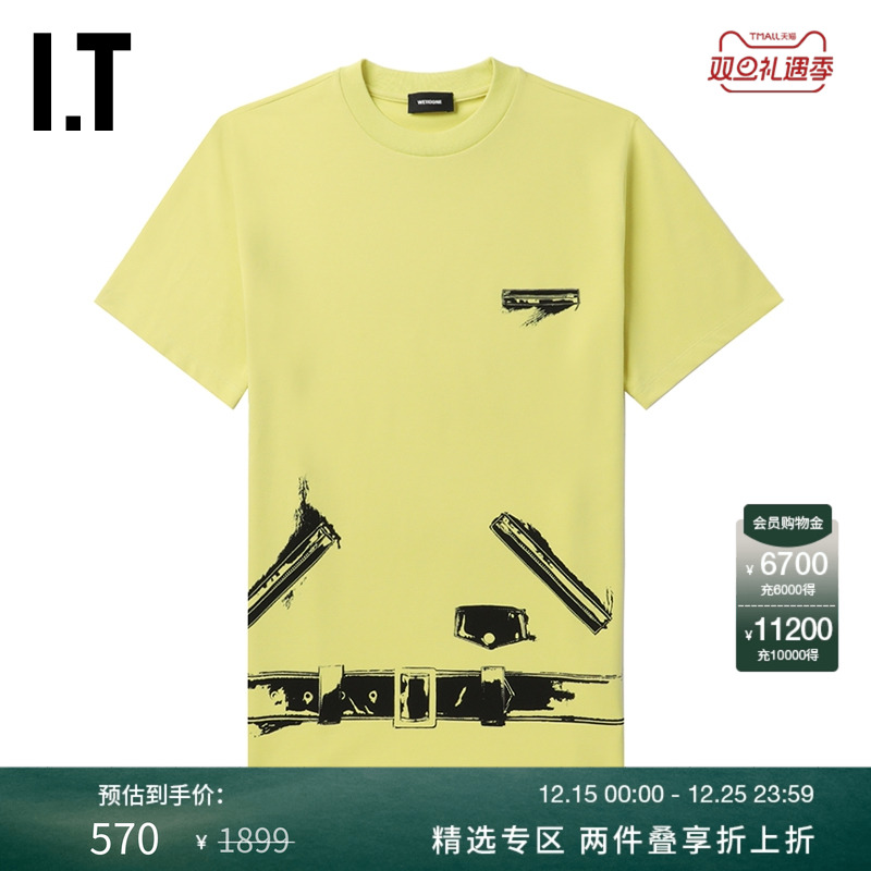 ITWe11Done中长款短袖T恤