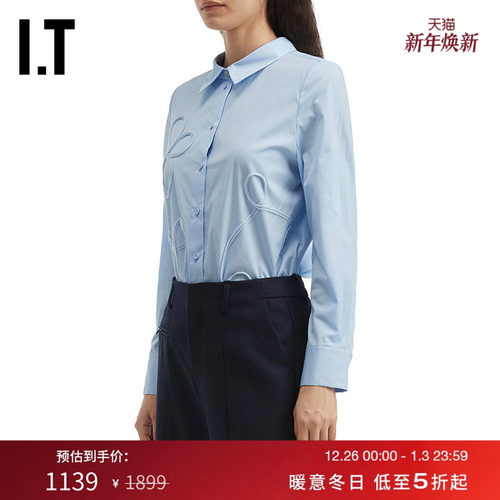 ITPortsPURE长袖衬衫气质通勤