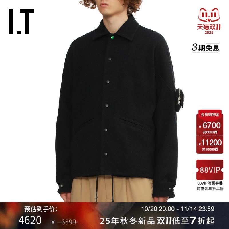 ITTOGAARCHIVES翻领排扣夹克