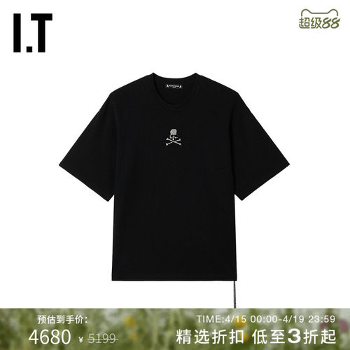 ITmastermindJAPAN廓形短袖T恤