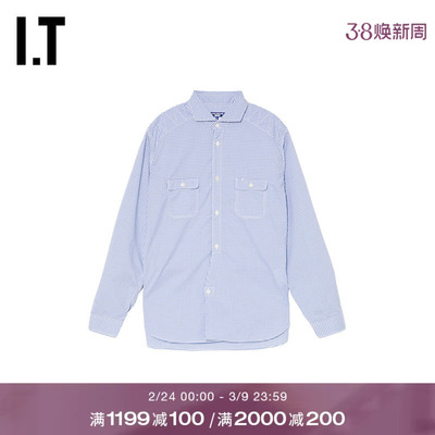 ITJUNYAWATANABE细格纹衬衫