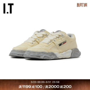 厚底运动鞋 Yasuhiro女款 新款 青春时尚 713WHI 拼接休闲鞋 Mihara